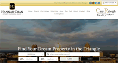 Desktop Screenshot of caryraleighrealty.com