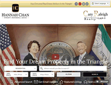 Tablet Screenshot of caryraleighrealty.com